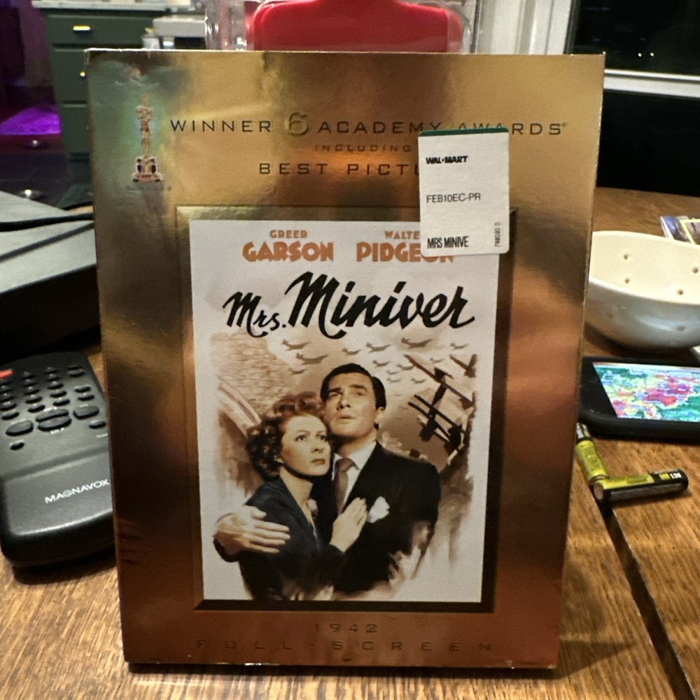 Mrs. Miniver DVD 2008 Greer Garson William Wyler Drama World War II New Sealed